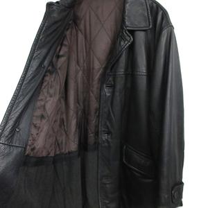 ヒューゴボス HUGO BOSS 90s オールレザー カーコート レザー 