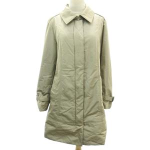バーバリー ロンドン BURBERRY LONDON 中綿 コート ジャケット ベージュ 46 約M IBO88 