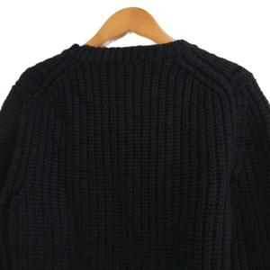 フェンディ FENDI Embroidered Roma Logo Wool Knit Sweater ロゴ刺繍