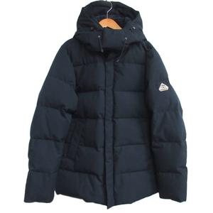 ピレネックス Pyrenex 美品 現行 BELFORT ベルフォール ダウンジャケット 2way S 紺 ネイビー ■MNK5 メンズ