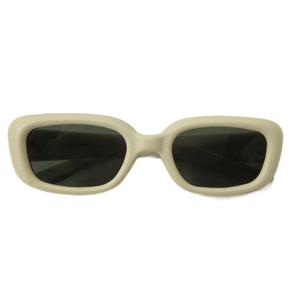 メゾンマルジェラ Maison Margiela × ジェントルモンスター GENTLE MONSTER コラボ MM106 サングラス アイウェア スクエア レザー 53□122-146 白 ホワイト 0319 ■MNK6 メンズ レディース