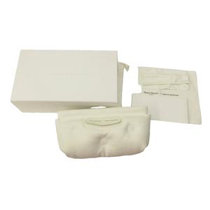 メゾンマルジェラ Maison Margiela × ジェントルモンスター GENTLE MONSTER コラボ MM106 サングラス アイウェア スクエア レザー 53□122-146 白 ホワイト 0319 ■MNK6 メンズ レディース