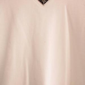 プラダ PRADA 23SS トライアングル 三角ロゴ スウェット トレーナー プルオーバー XS 白 ホワイト メンズ