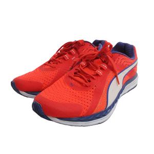 プーマ PUMA ジョギング シューズ 23.5 オレンジ レースアップ メッシュ/HW レディース