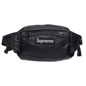 シュプリーム SUPREME ウエスト ボディ バッグ ウエストポーチ ボックスロゴ コーデュラナイロン 黒 ブラック メンズ