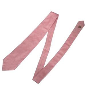 ルイヴィトン LOUIS VUITTON 美品 ダミエ ネクタイ シルク ロゴ ピンク ■MNK9 メンズ