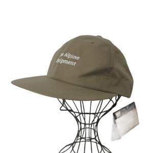 未使用品 ザノースフェイス THE NORTH FACE NN02640 ワードエンブロイド シックスパネル キャップ ナイロン L カーキ メンズ