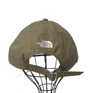 未使用品 ザノースフェイス THE NORTH FACE NN02640 ワードエンブロイド シックスパネル キャップ ナイロン L カーキ メンズ