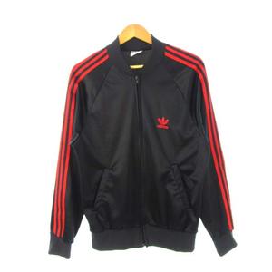 adidas ATP ジャージ オールブラック M アメリカ製 ヴィンテージ 80s USA製 adidasアディダス ATP ジャージ 黒 L☆トラック