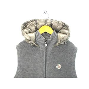 モンクレールニットダウンベスト MONCLER モンクレール ダウン ダウンベスト ライトダウン