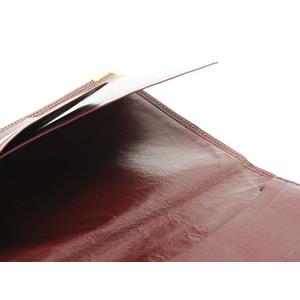 カルティエ　鑑定済極美品　バーガンディ 　レザー 　長財布　エンボスロゴ カルティエ 鑑定済極美品 バーガンディ レザー 長財布 エンボスロゴ