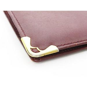 カルティエ Cartier マストライン 長財布 札入れ 二つ折り ロゴ