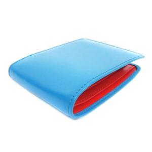 DIESEL ￼2つ折り財布￼/水色￼ DIESEL（ディーゼル）の「レディース カウレザー 二つ折りウォレット