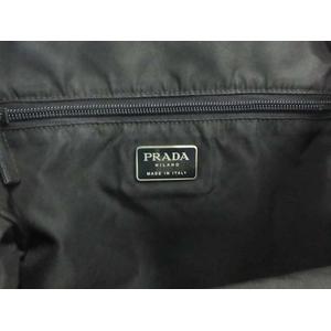 PRADA プラダ 三角プレート　ハンドバック　クリアハンドル　ブラック　手提げ プラダ PRADA ハンドバッグ トートバッグ クリアハンドル 三角
