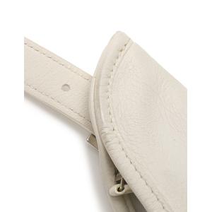 エルメス HERMES ショルダーバッグ □M刻印 パールグレー