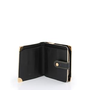 ルイヴィトン LOUIS VUITTON 財布 2つ折り スハリ 黒 ノワール  