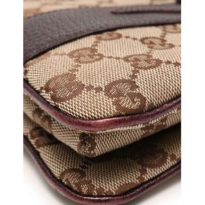 グッチ GUCCI ハンドバッグ メタルバンブー ベージュ 紫 ゴールド GG 