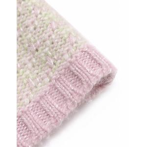 CHANEL　ニット　アンサンブル シャネル CHANEL アンサンブル ニット ピンク ライトグリーン