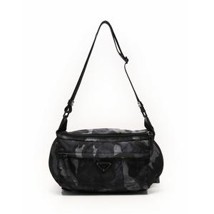 プラダ PRADA ショルダーバッグ メッセンジャーバッグ ネイビー
