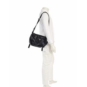 プラダ PRADA ショルダーバッグ メッセンジャーバッグ ネイビー