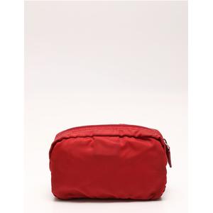 プラダ PRADA ポーチ メイクポーチ 赤 レッド 小物 ナイロン