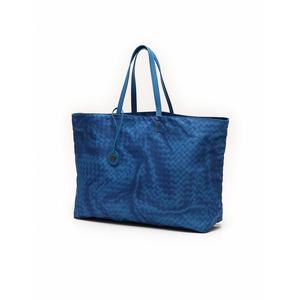Bottega Veneta 青 レザートートバッグ 保存袋付き