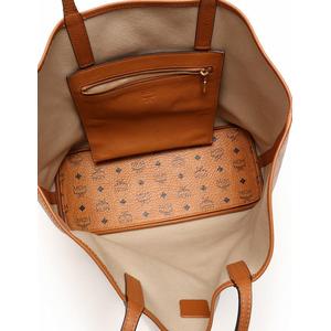 エムシーエム MCM トートバッグ ショルダーバッグ 茶色 ブラウン