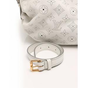 ルイヴィトン LOUIS VUITTON ショルダーバッグ マヒナ XS ブロン 白 