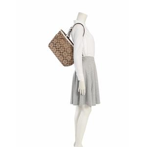 Coach トートバッグ　ショルダーバッグ　F17726 COACH SIGNATURE GALLERY SHOULDER TOTE BAG F17726 BLACK
