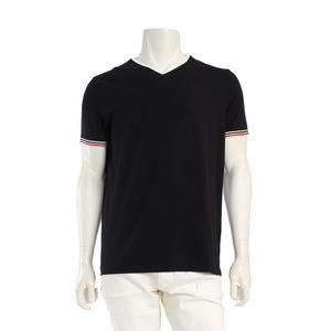 MONCLER モンクレール スリムフィット 半袖 ポロシャツ ブラック