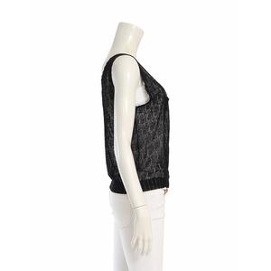 クリスチャンディオール Christian Dior ベスト ニット 黒 ブラック L