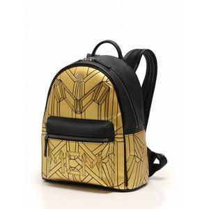 エムシーエム MCM バックパック リュック バイオニック 黒 ゴールド 
