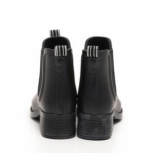 トリーバーチ TORY BURCH レインブーツ ショート サイドゴア 黒 
