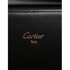 カルティエ Cartier トランク アタッシュケース ビジネスバッグ 黒