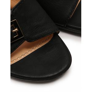 LOUIS VUITTON ブラック ミュール ルイヴィトン LOUIS VUITTON ミュール サンダル ヒール 黒 ブラック