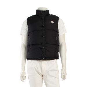 モンクレール MONCLER ダウンベスト フォンテーヌ 黒 ブラック グレー  