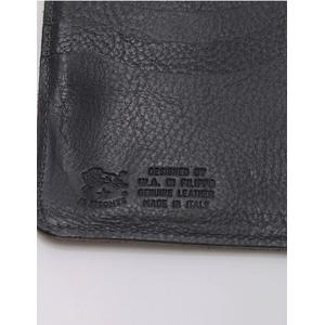 イルビゾンテ IL BISONTE 長財布 がま口 チャコールグレー 小物