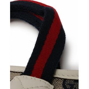 グッチ GUCCI ハンドバッグ チルドレンズ 白 ネイビー 赤 GGキャンバス
