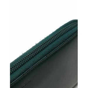 プラダ PRADA 長財布 ラウンドファスナー 緑 グリーン 小物