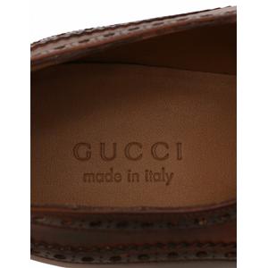 グッチ GUCCI ビジネスシューズ ドレスシューズ 茶色 ブラウン 28.5cm