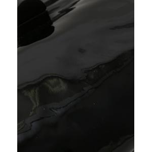 miumiu ハンド バッグ フリル 黒 ブラック エナメル フリル ミュウミュウ miumiu ハンドバッグ ショルダーバッグ フリル 黒