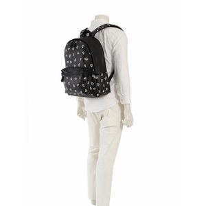 コーチ COACH バックパック リュック シグネチャー 黒 ブラック バラ 
