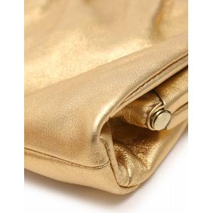 コーチ COACH クラッチバッグ ショルダーバッグ チェーン ゴールド