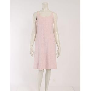 シャネル Chanel ワンピース キャミソールワンピース ピンク M ひざ丈 無地 38 ナイロン コットン 綿 レディース 114 ベクトルパーク