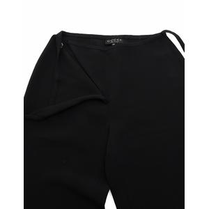 グッチ GUCCI スーツ セットアップ ジャケット ワイドパンツ 黒