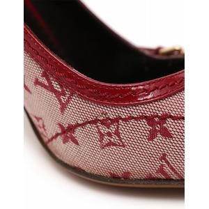 ルイヴィトン LOUIS VUITTON パンプス ヒール モノグラム ミニ