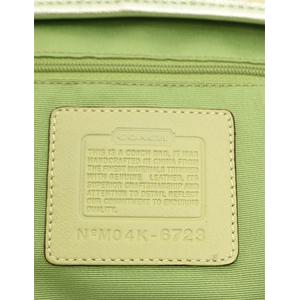 コーチ COACH ショルダーバッグ シグネチャー てんとう虫 黄緑