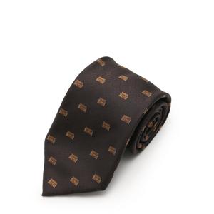 Louis Vuitton シルク ネクタイ ダークブラウン Louis Vuitton シルク ネクタイ ダークブラウン