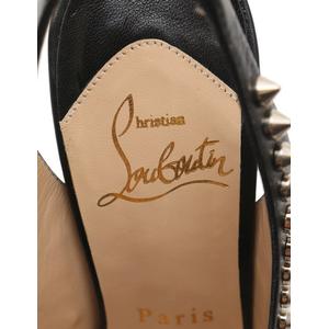 Christian Louboutin ブラック スパイク パンプス 35 24179098_54294823_600.jpg
