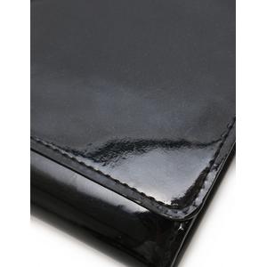 ルイヴィトン ポルトフォイユ・ルイーズ 黒 エナメル 二つ折り長財布 ルイヴィトン LOUIS VUITTON 長財布 二つ折り ポルトフオイユ